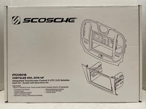 New*SCOSCHE Integrated Touchscreen Dash Kit*Chrysler 300 (2015-Up)*ITCCR01B - Picture 1 of 4