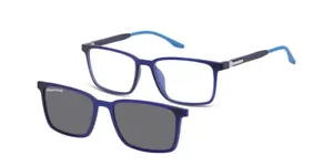 montatura per occhiali da vista SOLE uomo clip polarizzata SUNOPTIC TRC-185B blu - Foto 1 di 1