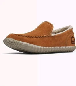 Sorel Men's Tan Dude Moc Slipper 8 - Picture 1 of 13