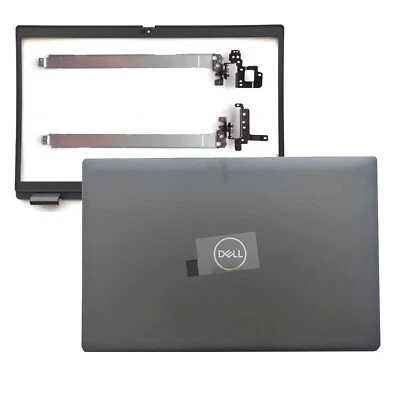 New Back Cover + Bezel +Hinges For Dell Latitude 15 3520 E3520 017XCF 0WXN5F - Image 1 of 4