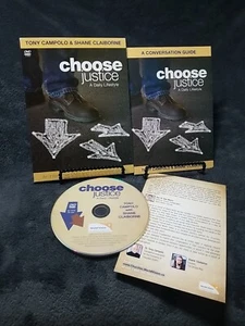 Choose Justice: A Daily Lifestyle [by Tony Campolo, Shane Claiborne]HTF Religion - Picture 1 of 2