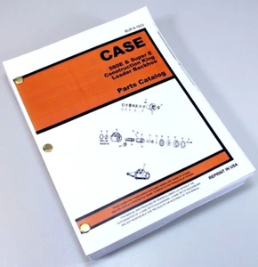 Case 580E 580Se 580 Super E Loader Backhoe Parts Assembly Manual Catalog Book - Picture 1 of 15