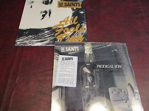THE SAINTS PRODIGAL SON & ALL FOOLS DAY TVT RECORDS 1987 & 1990 VINYL LP SET - Picture 1 of 1