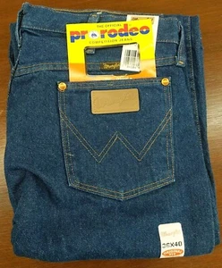 Pantalones de mezclilla para hombre vintage Wrangler 13MWZPW Bootcut nuevo stock antiguo hechos en EE. UU. longitud 40 - Imagen 1 de 4