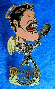 RARO SINGAPUR FREDDIE MERCURY *QUEEN* 10º ANIVERSARIO Hard Rock Café PIN LE - Imagen 1 de 1
