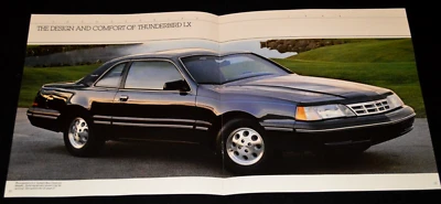 Ford Thunderbird LX 1988 original concesionario póster anuncio-88 Foto 1 de 2