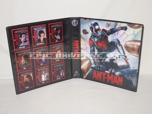Custom Made 2015 Ant-Man Trading Card Album Binder