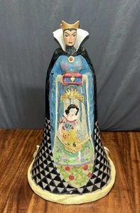 Disney Traditions Jim Shore Wicked 4005218 Snow White Evil Queen Double Sided - Picture 1 of 7