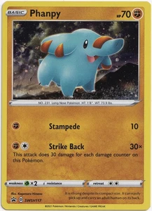 Pokémon Phanpy Cosmos Holo Black Star Promo SWSH117 NM English - Bild 1 von 1