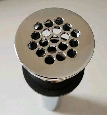 Conjunto de drenaje de rejilla Grohe 28951000 con desbordamiento, cromo Starlight Foto 1 de 3