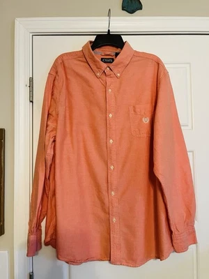 Camisa Chaps Ralph Lauren Para Hombre XXL Cuello Manga Larga Con Botones Foto 1 de 4