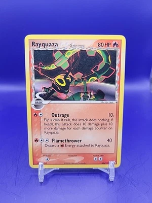 Tarjeta Pokémon Rayquaza (26 - Delta Species) EX Holon Phantoms (ES) 26/110 Foto 1 de 3