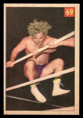 Parkhurst Wrestling #69 1954 precioso George en muy buen estado/ex-ex Foto 1 de 2