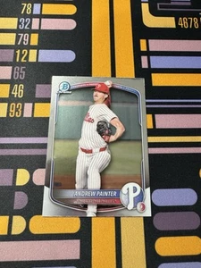 Bowman Andrew Painter BCP-116 2025 Chrome Prospects Philadelphia Phillies - Imagen 1 de 24