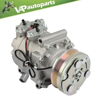 AC A/C Compressor And Clutch Fits Honda Civic / Civic del Sol 1.5L 1.6L 1993 - Image 1 of 4
