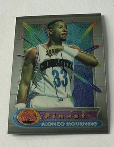 1994-95 Topps Finest Basketball #100 Alonzo Mourning HOF - Bild 1 von 2