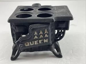 Vintage KÖNIGIN ""GUSSEISEN"" HOLZOFEN Puppenhaus Miniatur - Bild 1 von 1