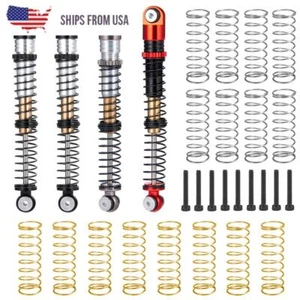 4Pcs Shock Absorber Damper 23mm-58mm For Axial 1/24 SCX24 All Model Cars US - Picture 1 of 16