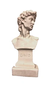 Michelangelo's David Statuette Replica, 4", Made in Italy - Picture 1 of 3