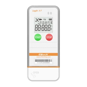 Registrador digital de datos de temperatura Elitech registrador de temperatura reutilizable LogEt-5T - Imagen 1 de 12