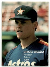 1989 ROOKIES SUPERSTARS (UNLICENSED) CRAIG BIGGIO HOUSTON ASTROS #14