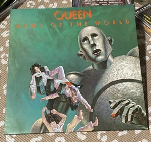 Queen News of the World LP Vinyl FIRST PRESSING 1977 Elektra 6E-112 EX/EX! - Picture 1 of 11