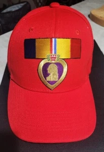 USMC, US Navy, USCG Combat Action Ribbon with Purple Heart Hat - Bild 1 von 1