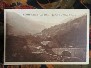 cpa 07 mayres village d aleyrac - Bild 1 von 1