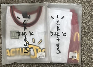 Cactus Jack McDonald’s All American Basketball Shorts And Jersey L Travis Scott - Picture 1 of 5