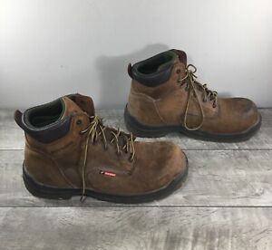 Red Wing Mens Shoes 2241 King Safety Toe Brown Leather Work Waterproof Boots 11
