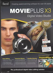 Serif MoviePlus X3_Digital Video Studio - New, Open Box - Complete - Picture 1 of 2