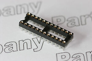 Low Profile 28 Pin IC Socket DIL 0.6" Wide Way DIP DCI Chip UK Seller