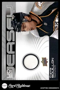 Maglie Gioco Upper Deck Rookie Headliners 2010-11 #GJ-FB Francis Bouillon - Foto 1 di 2