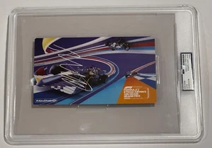 Max Verstappen "2023 Abu Dhabi F1 Grand Prix" Signed Autographed Photo Card PSA - Picture 1 of 7
