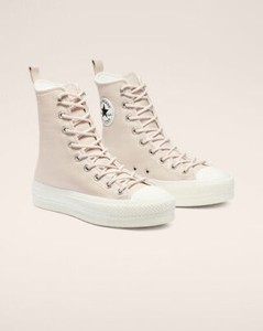 light pink leather converse