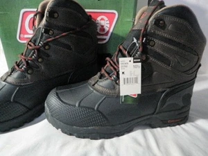 NEW MENS COLEMAN EXCURSION BROWN BLACK WORK OUTDOOR MID RISE SIZE 10 1/2 M BOOT - Picture 1 of 12