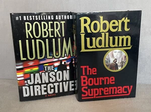 Robert Ludlum 2 Hardcover Novels - Imagen 1 de 4