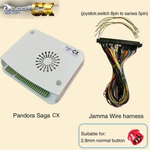 Pandora Box CX Games 2022 Arcade Jamma CRT VGA HDMI 2800 in 1 arcade retro borne - Imagen 1 de 17