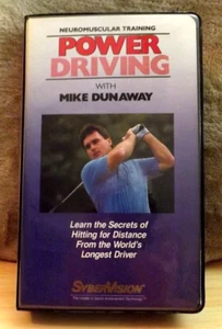 NEUROMUSCULAR TRAINING POWER DRIVING VHS 1986 PREOWNED WORKING 30 MINUTES - Picture 1 of 3