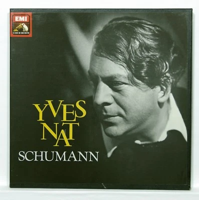 YVES NAT - SCHUMANN piano works EMI 5xLPs box EX+ - Image 1 of 2