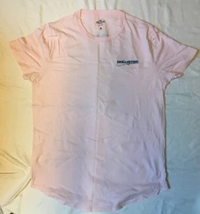 PINK Hollister T-shirt L 40" Chest with graphic VGC MENS - Picture 1 of 8