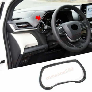 ABS Wood grain Look Dashboard Frame Decor Cover Trim For Toyota Sienna 2021-2022 - Picture 1 of 4