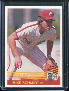1984 Donruss Baseball # 183 Mike Schmidt (MT) Mint - Picture 1 of 2