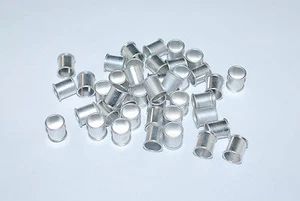 10pcs Silver aluminum pigeon rings, leg bands for pigeons US Seller - Picture 1 of 1