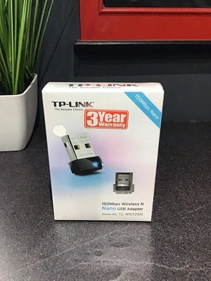 TP-Link TL-WN725N 150Mbps Wireless N Nano USB Adapter - TP-LINK. New & Sealed. - Image 1 of 3