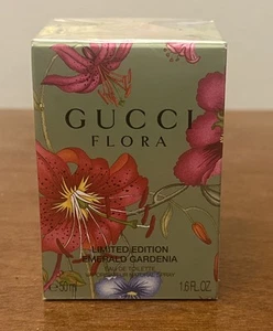Gucci Flora Emerald Gardenia Limited Edition Eau De Toilette 1,6 Oz. 50 ml versiegelt - Bild 1 von 3