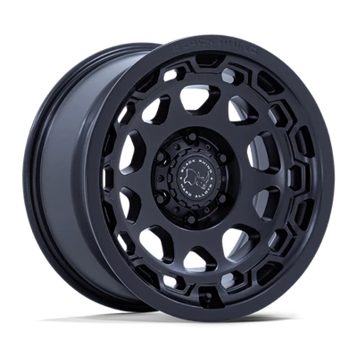 Llantas negras de 17 pulgadas para Jeep Wrangler Rubicon Gladiator JK JL 17x8,5 +0 mm Foto 1 de 4
