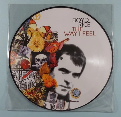 BOYD RICE The Way I Feel PICTURE DISC Vinyl LP NEW LIMITED /500 ☠️ Death In June - Image 1 of 2