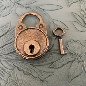 Bear for Head Lock Padlock for Bag Suitcase Luggage Book Jewelry Box. Ref: C8 - Picture 1 of 3