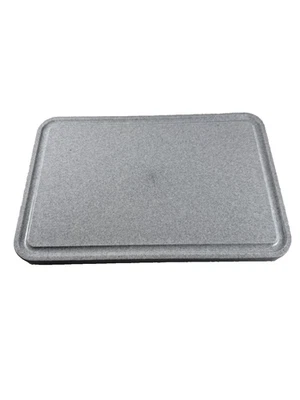 Cutco Cutting Board USA Made Heavy Duty Gray Plastic Kitchen Chopping Tray 8x12" - Image 1 of 4